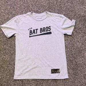 The Bat Bros Grey Short Sleeve Tee